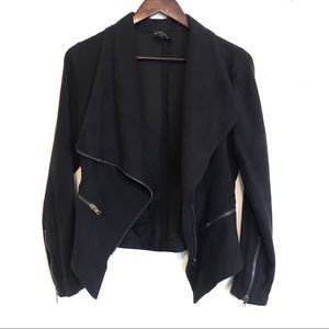 Rampage suede leather style moto jacket